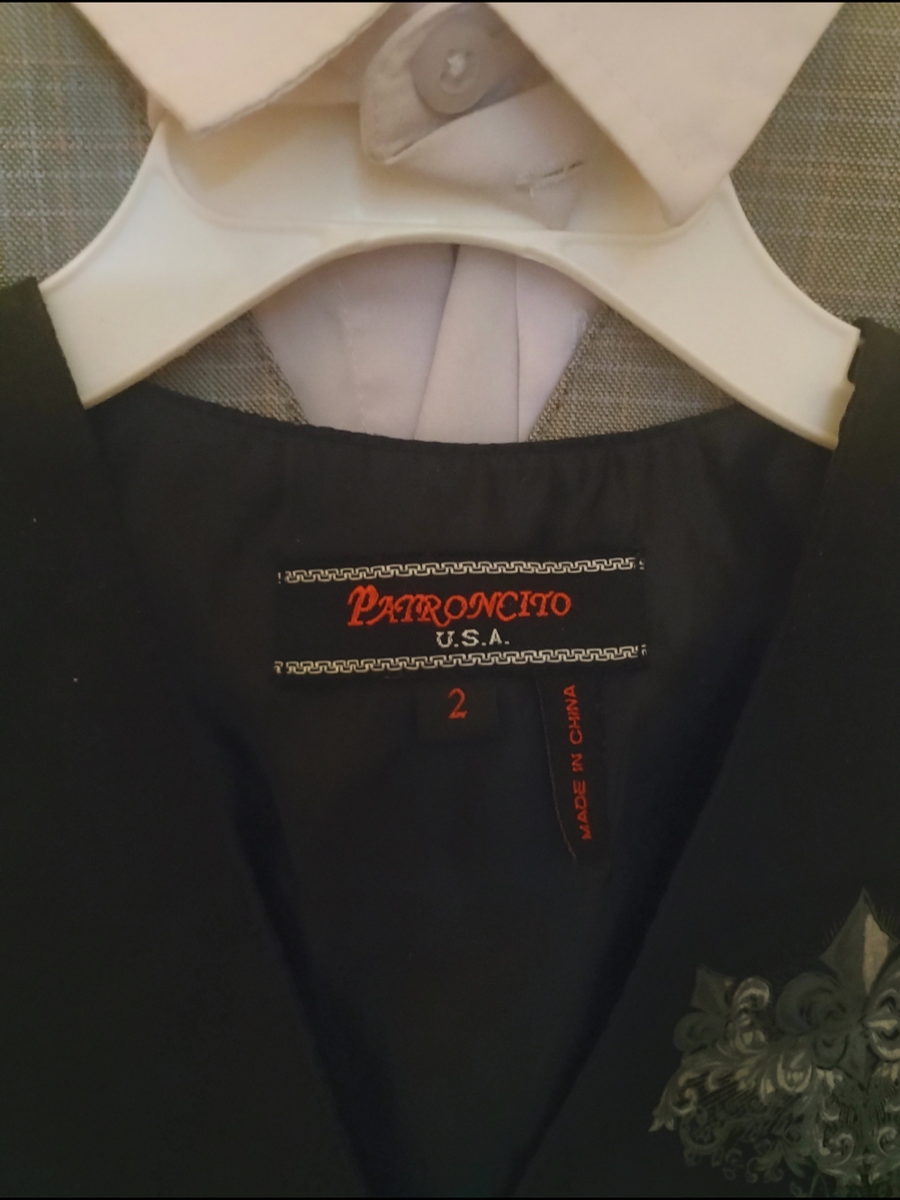 Kids Black Vest and Light Pink Dress Shirt Set - Classic Formal Matching Set - Picture 3 of 3